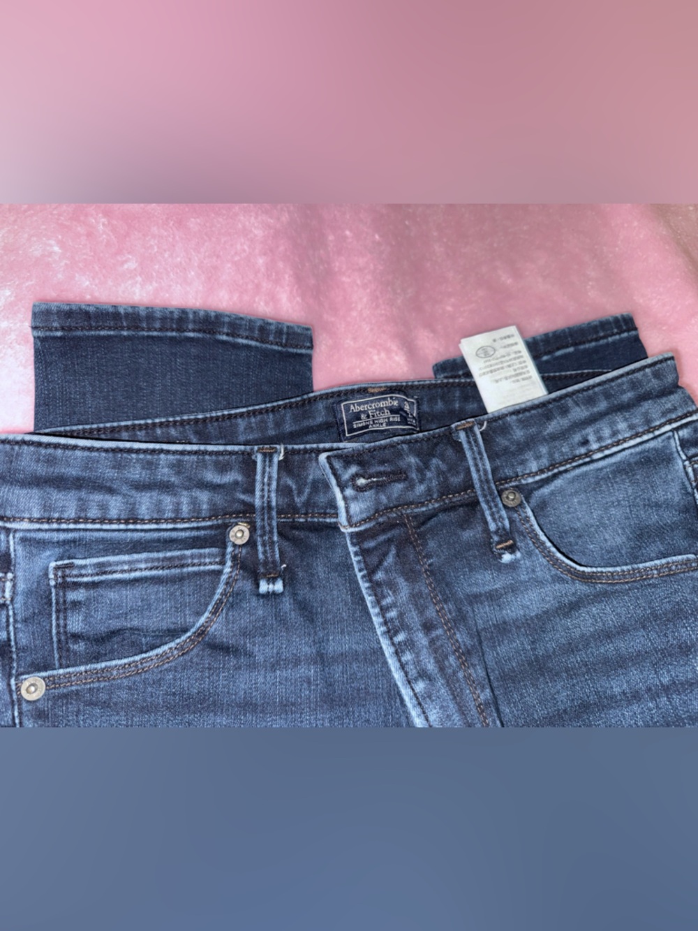 Abercrombie & Fitch Women's Blue Denim Jeans